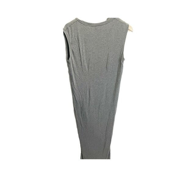 Kit And Ace Womens Casual Shirt Maxi Dress Gray Size 4 Cashmere Blend Beach - Picture 6 of 6